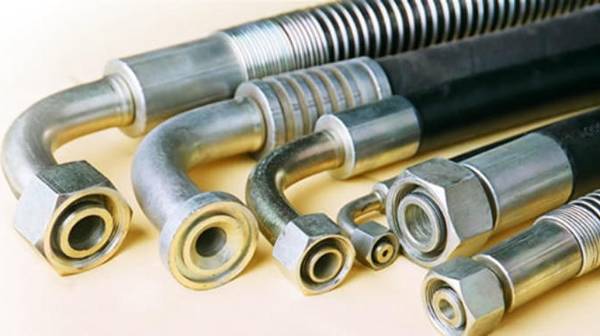High pressure hydraulic hose assemblies